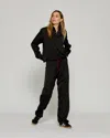 Serena Bute Satin Stripe Utility Jogger