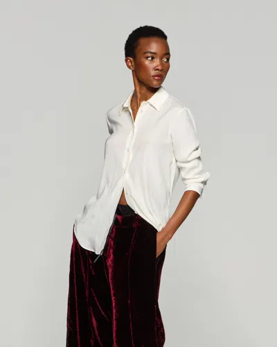 Serena Bute Silk Classic Shirt