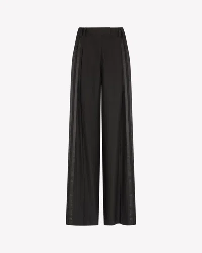Serena Bute Silk Serena Trouser In Black