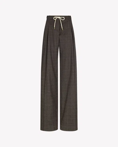 Serena Bute Soft Touch Side Tab Jogger In Brown