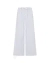 Serena Bute Striped Cropped Jogger In Blue