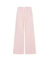 Serena Bute Striped Cropped Jogger In Pink