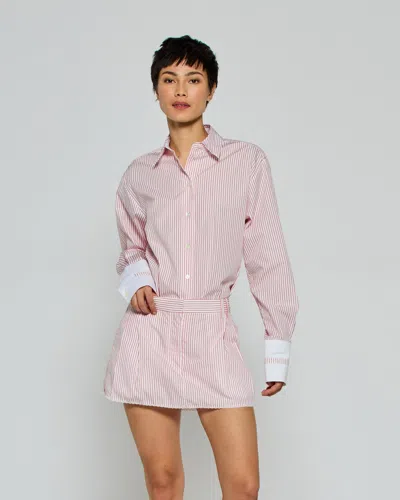 Serena Bute Striped Oversized Shirt '25