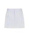 Serena Bute Striped Serena Mini Skirt - Navy/white
