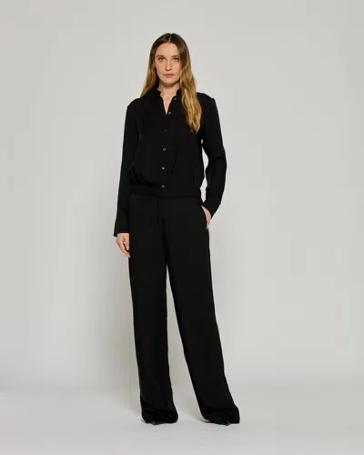 Serena Bute Tailored Trouser With Georgette Trim