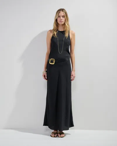 Serena Bute Tank Dress In Black