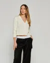 Serena Bute V-neck Semi Cropped Cardigan