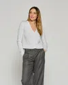 Serena Bute V-neck Semi Cropped Cardigan