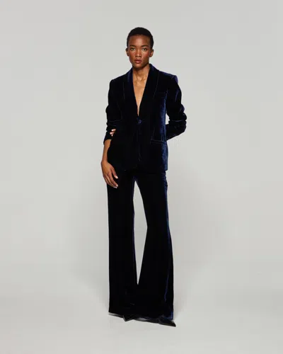 Serena Bute Velvet Flare Trouser