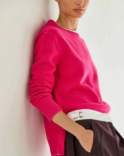 Serena Bute Wool Cashmere Round Neck Jumper