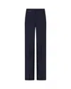 Serena Bute Wool Tapered Trouser - Navy
