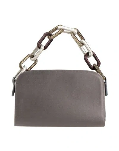 Serena Uziyel Woman Handbag Grey Size - Textile Fibers