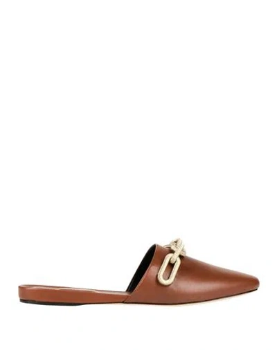 Serena Uziyel Woman Mules & Clogs Camel Size 8 Leather In Brown