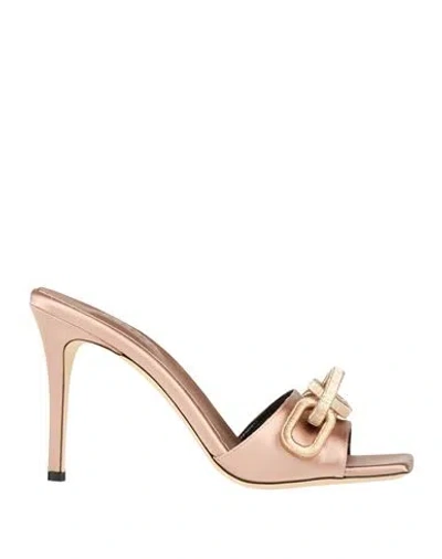 Serena Uziyel Woman Sandals Blush Size 8 Textile Fibers In Pink