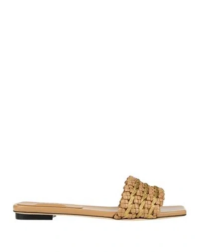 Serena Uziyel Woman Sandals Light Brown Size 8 Leather