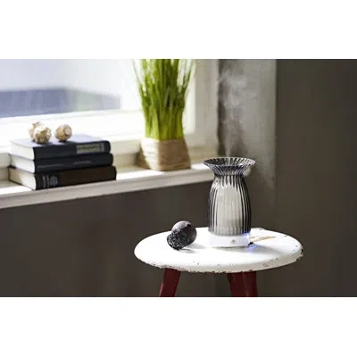 Serene House Blossom Ultrasonic Aroma Diffuser In Gray