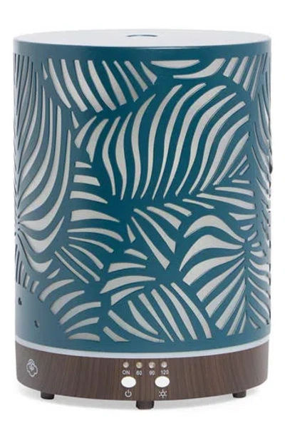 Serene House Botanical Indigo 125 Metal Ultrasonic Diffuser In Blue