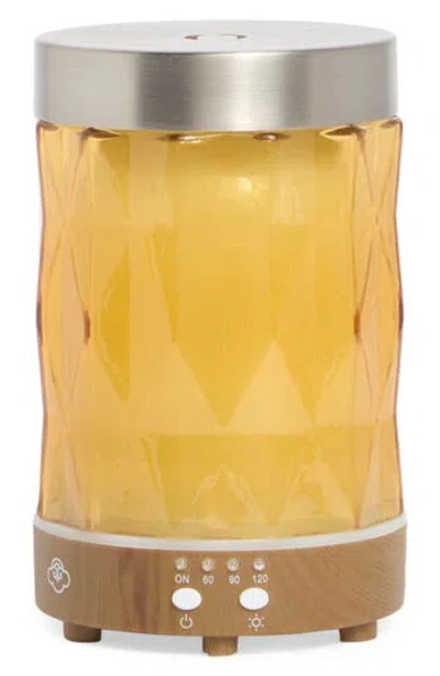 Serene House Flare Amber 90 Glass Ultrasonic Diffuser In Yellow