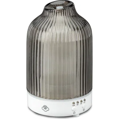 Serene House Fountain Glass Ultrasonic Aroma Diffuser In Gray