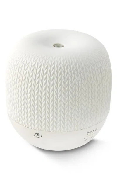 Serene House Knit Ceramic Ultrasonic Aroma Diffuser In White