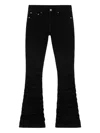 Serenede Logo-embroidered Jeans In Black