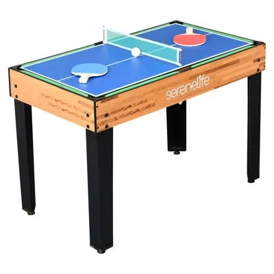 Serenelife 4' Pool Table In Blue