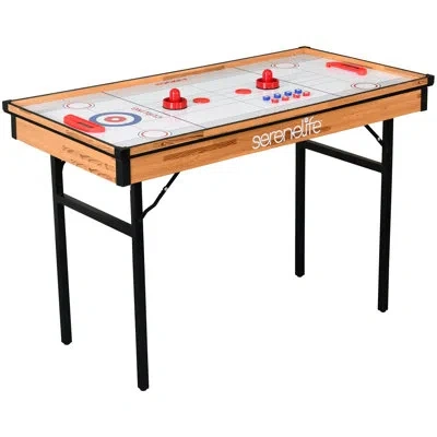 Serenelife 4' Slate Pool Table In White