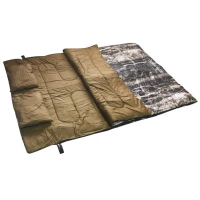 Serenelife Backpacking Sleeping Bag Camping Gear - Double Sleeping Bag For Adults/teens W/ 2 Pillows, Bag - Out