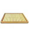 Serenelife Bamboo Bath Mat