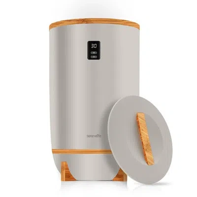 Serenelife Electric Towel Warmer In Gold;matte
