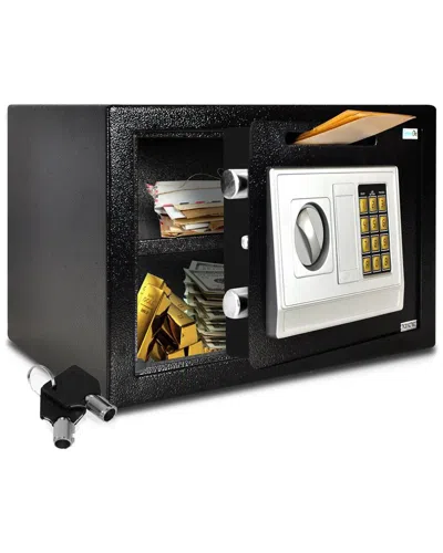 Serenelife Electronic Digital Safe Box In Black