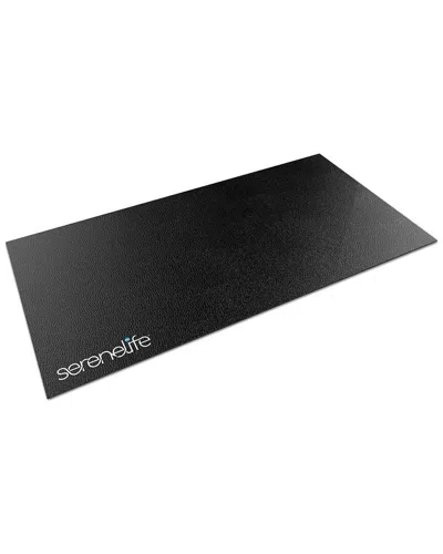Serenelife Exercise And Fitness Mat In Black