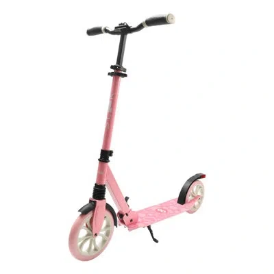 Serenelife Foldable Kick Scooter – Lightweight, Adjustable For Adults, Alloy Deck & High-impact Wheels (pink)