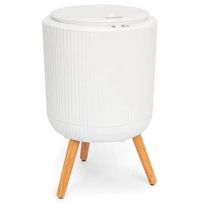 Serenelife Freestanding Towel Warmer Bucket – 18" Hot Towel Warmer With Legs For Bathroom & Spa, 12l Capacity,  In Matte