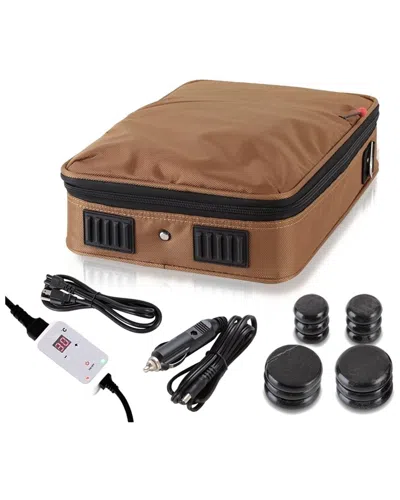 SERENELIFE SERENELIFE HOT STONE MASSAGE KIT WITH 12 STONES