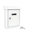 Serenelife Indoor/outdoor Wall Mount Locking Mailbox