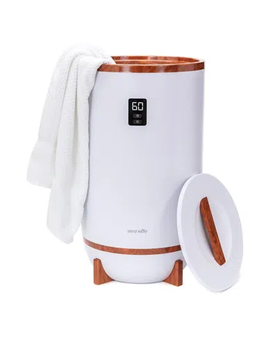 Serenelife Luxury Towel Warmer In White