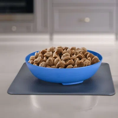 Serenelife Non-slip Twisty Dish In Blue