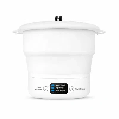 Serenelife Portable Mini Washing Machine - Pucwm44 - Compact, Foldable Washer For Clothes, Ideal For Camping, T
