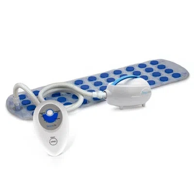 Serenelife Portable Spa Bubble Bath Massager - Thermal Spa Waterproof Non-slip Mat With Suction Cup Bottom, Mat In White