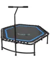 Serenelife Pro Aerobics Fitness Trampoline Black