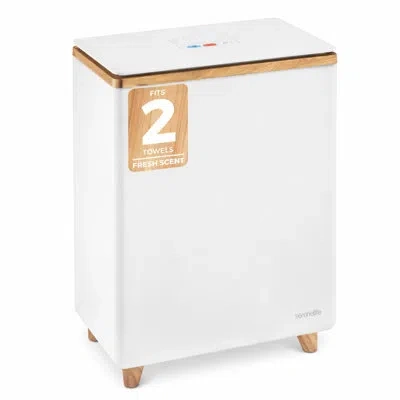 Serenelife Rectangular Towel Warmer Bucket - Large Capacity Single Touch Towel & Blanket Warmer In Clear