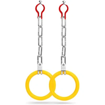 Serenelife Swing Set Accessorie In Yellow,red