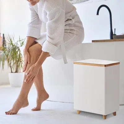 Serenelife Towel Warmer In Gold;matte