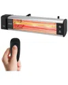 Serenelife Wall Mounting Silver Patio Heater