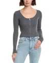 Serenette Cardigan Sweater In Gray
