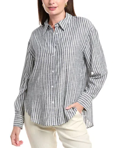 SERENETTE LINEN-BLEND SHIRT