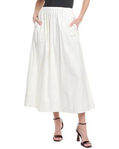 Serenette Maxi Skirt In White
