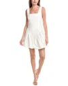 Serenette Mini Dress In White