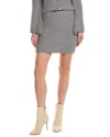 Serenette Mini Skirt In Gray
